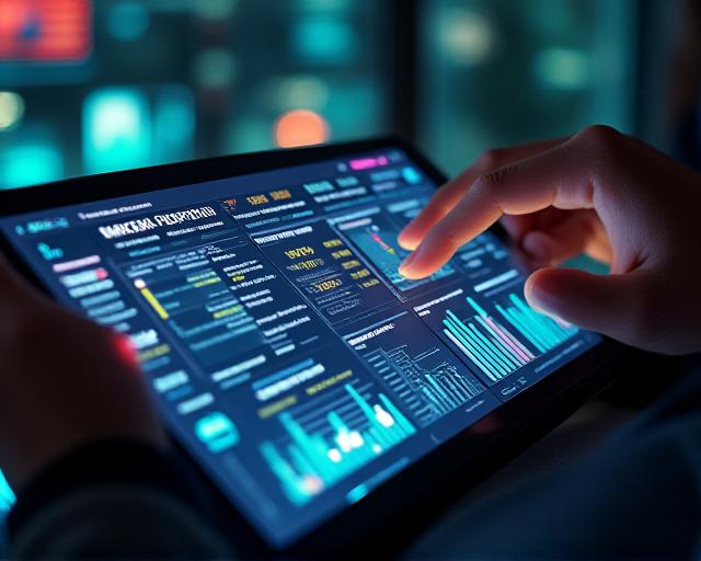 AI-powered supply chain dashboard showing demand forecasting and predictive disruption analytics